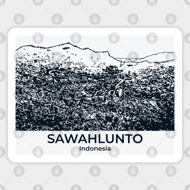 Sawahlunto - Indonesia Magnet by Lakeric
